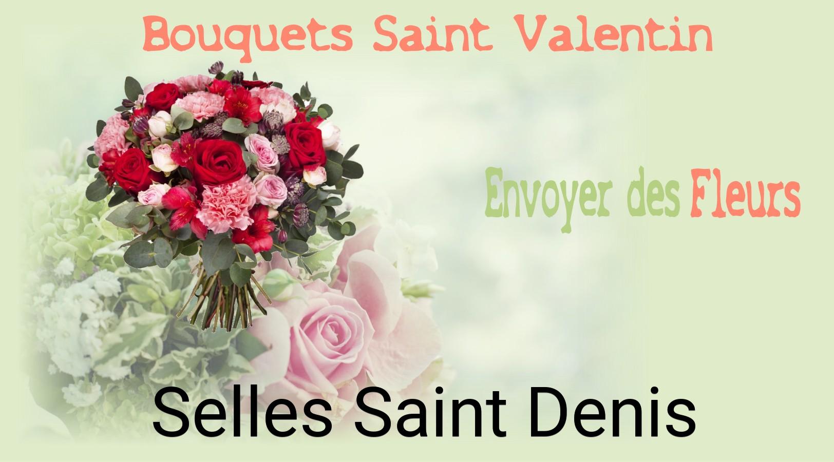 Roses de Saint-Valentin livrées à Selles-Saint-Denis
